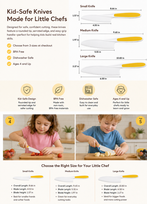 Kid Kitchen Knife