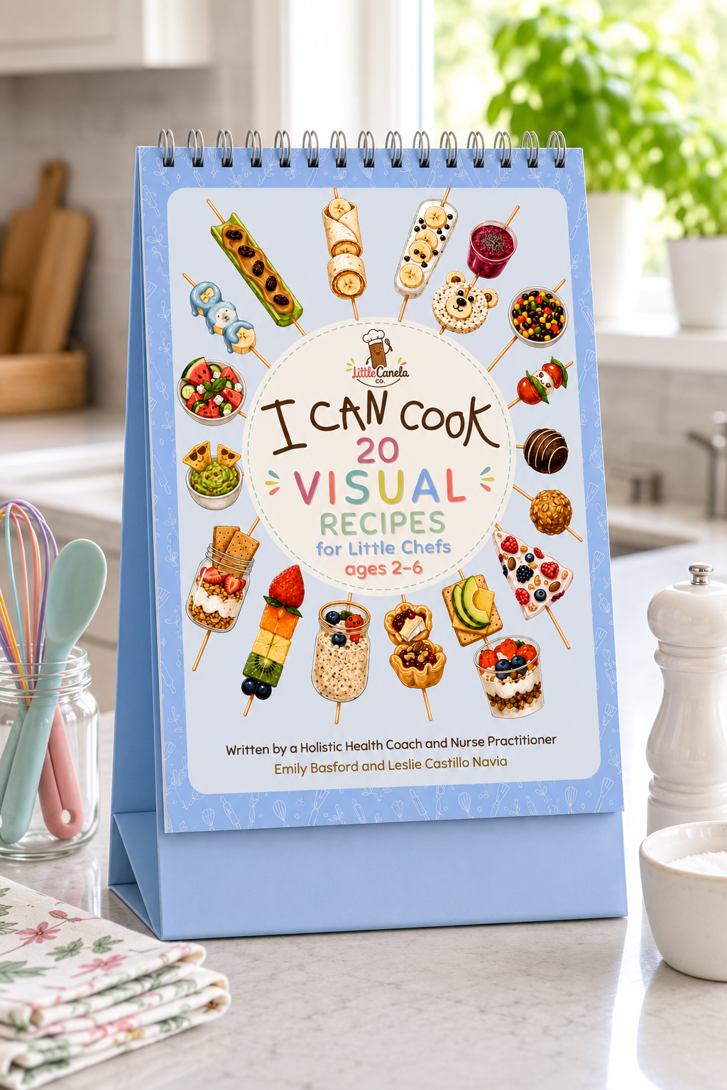 I Can Cook: 20 Visual Recipes for Little Chefs Ages 2-6